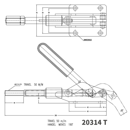 20314 push pull Toggle clamps info