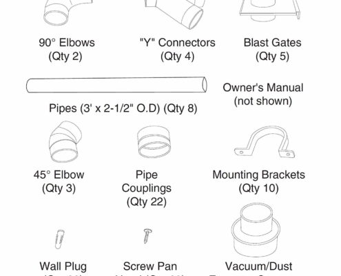 70259 Dust Collection Fittings Network info
