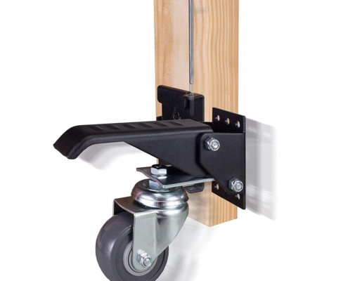 17002T Workbench Casters with Quick-Release Plates