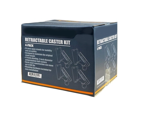 17200T Retractable Caster Kit package