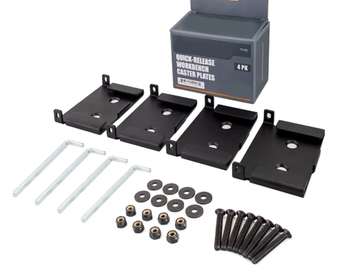 71132T Quick-Release Workbench Caster Plates-Package