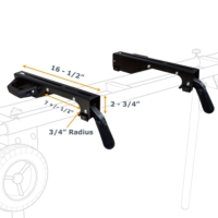 MT4000MBAT-Miter Saw Bracket Handle-demo